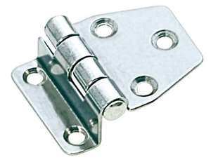 Inox tečaj (pant) za izven nivojski spoj, 66x40 mm , AISI 316
