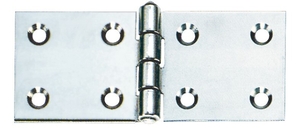 Inox tečaj (pant) 110x45 mm, visoki sijaj
