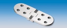 Inox tečaj (pant) 100x36 mm, odpiranje za 180 stopinj