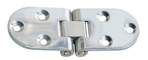 Inox tečaj (pant) 80x30 mm, odpiranje za 180 stopinj