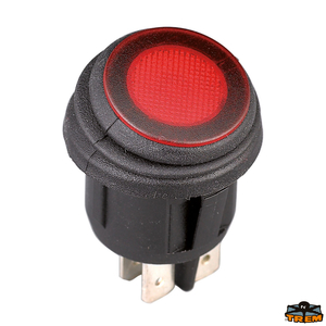 Gumb stikalo IP65 z led črne barve