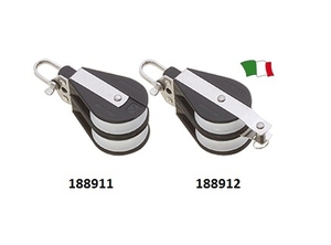 Ojačan dvojni škripec, vrv 8mm