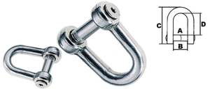 Spojni člen za sidrno verigo 10 mm inox