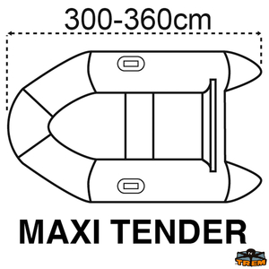 Pokrivalo za čoln Covy Line velikost maxi tender 300-360x135 cm