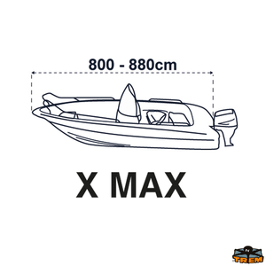 Pokrivalo za čoln Covy Line velikost maxi tender 300-360x135 cm