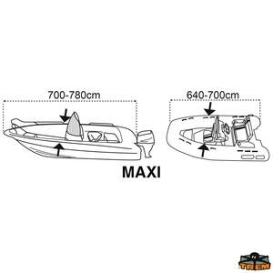 Pokrivalo za čoln Covy Lux velikost XL 580-650 cm