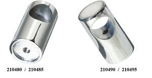 Sredinski nosilec ročaja inox 316 za cev premera fi 22mm