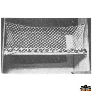Zaščitna mreža za posteljo dolžine 2 m višine 0,60 m