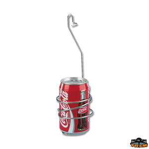Nosač za čašu i limenku od inox žice, za konope i sajle
