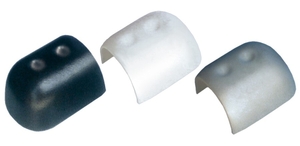 Zaključek profila, 80 mm, črn