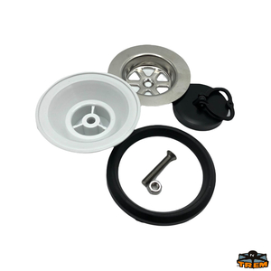 Odtok umivalnika raven navoj 1" 1/4 inox in plastika za Z0801602-Z0801601