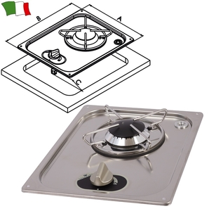 Enojni vgradni plinski kuhalnik