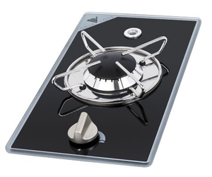 Vgradni plinski kuhalnik s stekleno ploščo