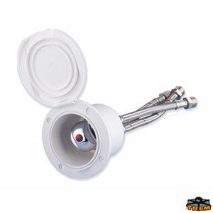 Vgraden tuš z mešalnikom, bel VTR 9010