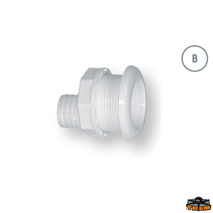 Skoznik za odvod vode notranji premer 42 mm dolžina 85 mm brez priključka za cev