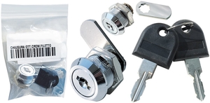 Ključavnica iz kromirane medenine dolžine 25 mm