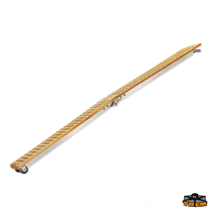 Sklopiva pasarela s drvenim podom, rešetke, A1, 230 cm