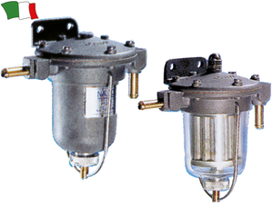 Kovinski predfiltar goriva PFG11V, prozirna posuda