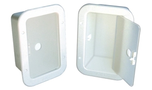 Plastična vgradna niša-posoda 235x155 mm z vratci