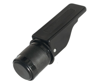 Čep za izpust vode premera 25 mm, črn