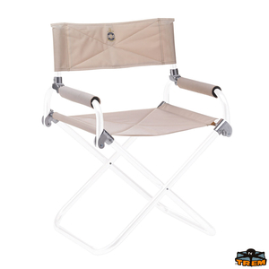 Zložljiv sedež Venus eloksiran aluminijast okvir, barva ecru