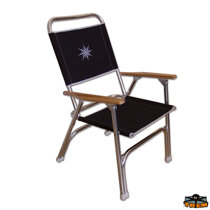 Sklopiva aluminijska stolica, eloksirana, 90x45 cm