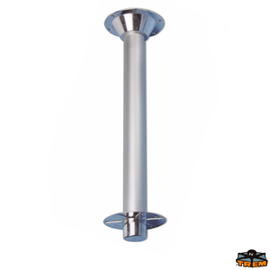 Ovalni stol 70x50 cm s uklonjivom alu nogom, visina 70 cm