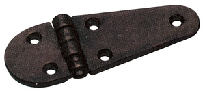 Plastičen ovalno-okrogel tečaj (pant) 100x40 mm