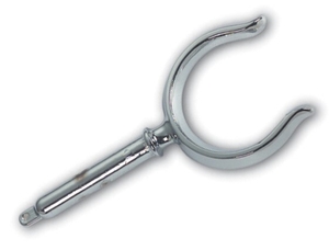Rogovila - vilice za vesla 12x53 mm, kromirana medenina