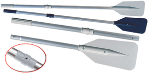 Deljivo veslo GIBSY, 160 cm sivo