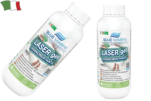 LASER GEL, odstranjevalec kamna in umazanije, 900ml; FRP + gumenjaki