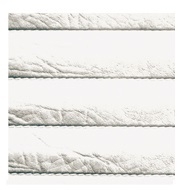 Prešito belo umetno usnje