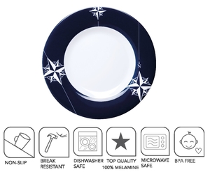 Set tanjura, promjer 25 cm, NORTHWIND