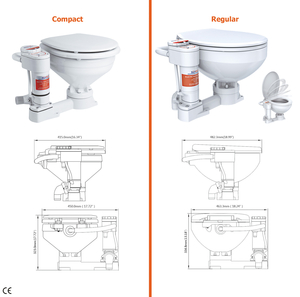 Električni WC Seaflo Compact, 24V 13A