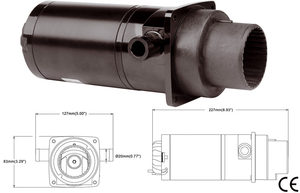 Električna črpalka za WC Seaflo, 24V 10A