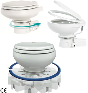 Električni WC 360° za morsko vodo, 12V 20A