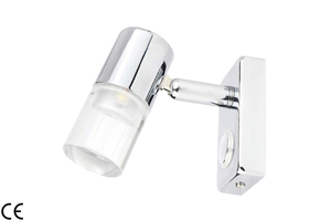 LED bralna luč z zatemnilnim stikalom na dotik, 1W