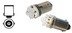 Žarnica LED BA9S, bela, 1 LED