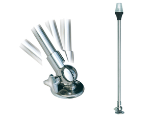 Snemljiva krožna luč na drogu, 52-65 cm