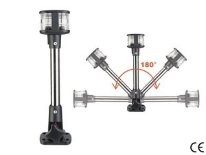 Zložljiva LED luč na drogu SEAFLO, 259 mm