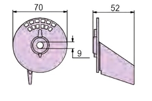 Cink anoda plavut za motor Suzuki 20-30