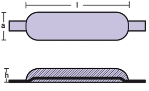 Cink anoda za trup 200 mm