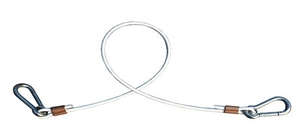 Varnostna vrvica 600mm s karabinoma