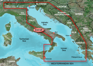 Karta Garmin regular Bluechart G3 EU014R