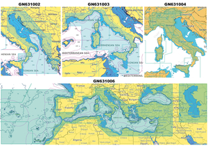 Karta C-MAP Discover Italian Lakes and Po