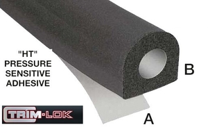 Samolepilni tesnilni trak , 12x12 mm, 15 m, EPDM guma