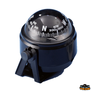 Kompas s črnim nosilcem - manjši