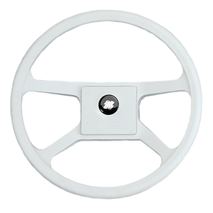 Volan premera 342 mm, bela plastika