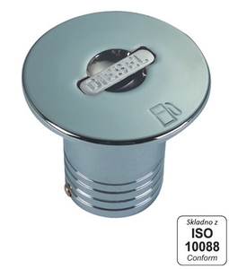 Čep za gorivo, polirana površina z napisom DIESEL