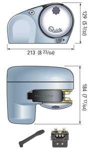 Električni vitel GENIUS GP2 500, 150W, 8 mm veriga